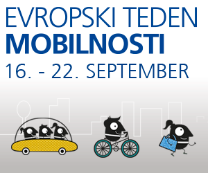 Evropski teden mobilnosti in dan brez avtomobila